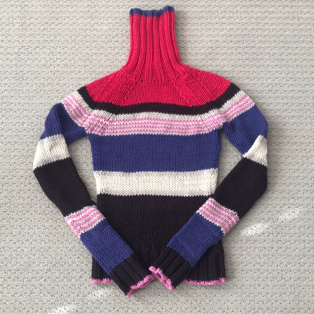 100% wool French Connection striped Sweater